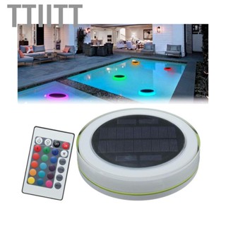 Ttiitt Floating Solar Lights  Underwater Light Pool Decorative Lamp