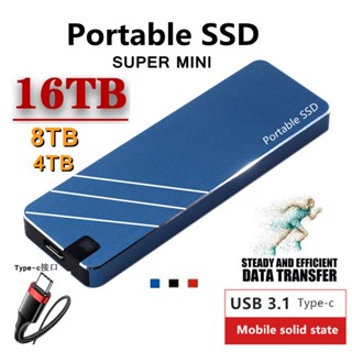 ใหม่ โซลิดสเตทไดรฟ์ SSD 1TB-60TB USB3.1 ความเร็วสูง