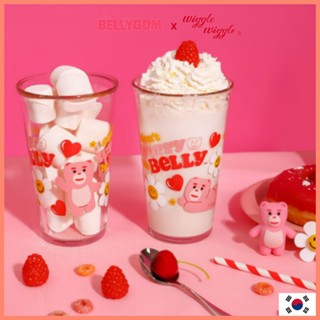 Bellygom x Wiggle Wiggle Glass cup 500 มล ถ้วยแก้ว