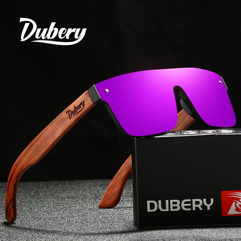 Sunglasses 238 บาท Dubery แว่นกันแดด กรอบไม้ไผ่ โพลาไรซ์ Fashion Accessories