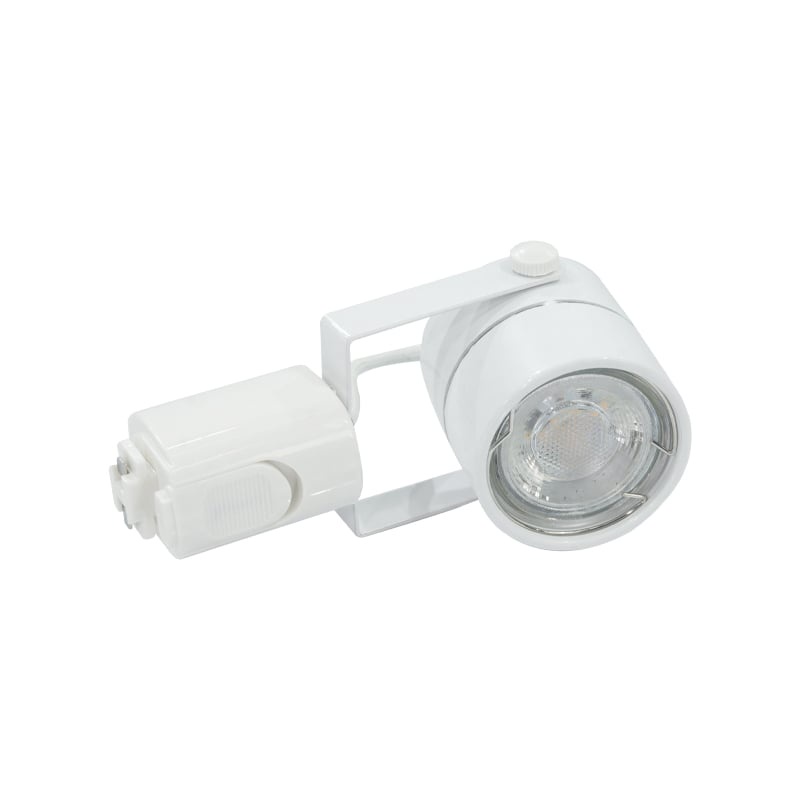 โคมแทรคไลท์เข้าราง GU5.3 LED 7 วัตต์ Warm White BEC รุ่น PENA-O 7W/30K/WH ขนาด 5.6x7.4x15 ซม. สีขาว