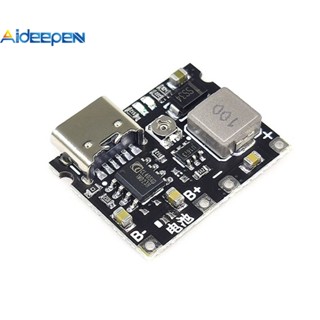 Aideepen บอร์ดโมดูลชาร์จแบตเตอรี่ลิเธียม Li-ion 18650 3.7V 4.2V DC-DC