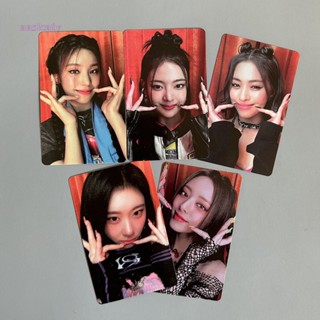 Aasleaty การ์ดรูปภาพ ITZY CHESHIRE limited Edition จํานวนจํากัด 5 ชิ้น ต่อชุด