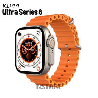 ใหม่ KD99 Ultra Smart Watch Series 8 นาฬิกาข้อมือ เชื่อมต่อบลูทูธ ไร้สาย ชาร์จ 8 Ultra เหมาะกับการโทร สําหรับผู้ชาย 2023