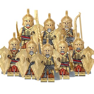 ฟิกเกอร์ อัศวินยุคกลาง Noldo Warrior Golodh Emor Theoden Archer ขนาดเล็ก ของเล่นสําหรับเด็ก