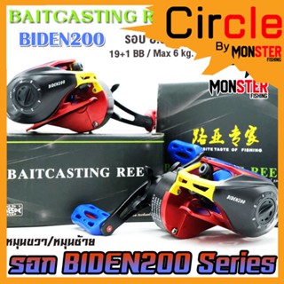 รอกหยดน้ำ BAITCASTING REEL BIDEN200 Series 8.5:1 (มีทั้งหมุนซ้ายและหมุนขวา)