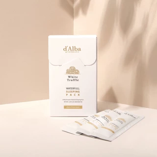 d'Alba Waterfull Vegan Sleeping Pack (4ml*12ea) ดัลบา วอเตอร์ฟูล วีแกน สลีพพิ่ง แพค