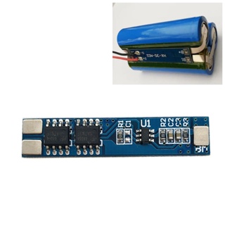 Pcf* บอร์ดโมดูลชาร์จแบตเตอรี่ลิเธียมลิเธียม 2S 18650 5A BMS Li-ion พร้อมตัวป้องกัน