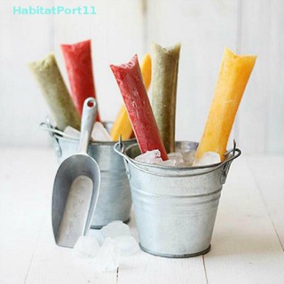 Habitatport แม่พิมพ์พลาสติก แบบใช้แล้วทิ้ง สําหรับทําไอศกรีม ไอศกรีม ไอศกรีม DIY 20 ชิ้น