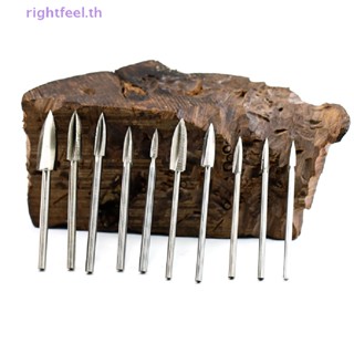 Rightfeel.th ชุดดอกสว่านแกะสลักไม้ HSS เหล็กคาร์ไบด์