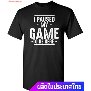 เสื้อยืดลำลอง Captain Tsubasa I Paused My Game To Be Here Graphic Novelty Sarcastic Funny T Shirt Popular T-shirts_04