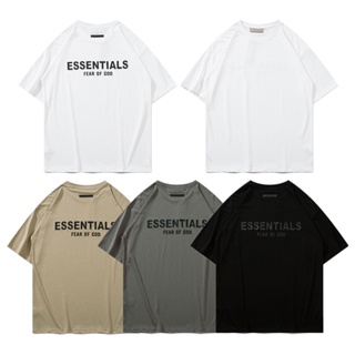 Essentials เสื้อยืดแขนสั้นลําลอง แฟชั่นสําหรับผู้ชาย และผู้หญิง