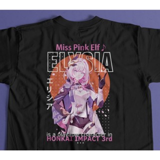 ✓☌∈Elysia Miss Pink T-Shirt Honkai Impact 3_01