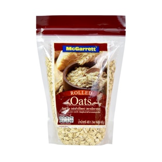 แม็กกาแรต 400ก.MCGARRETT โรลล์โอ๊ต แผ่นข้าวโต๊ตอบROLLED OATS 400G.