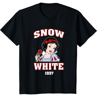 Disney Princess Snow White 1937 Collegiate T-Shirt Casual fashion Korean version handsome_01