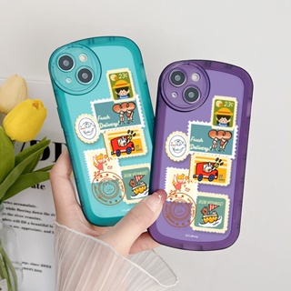 เคส Xiaomi 13 12T Pro 11 Lite 5G NE 11 Pro 12 Xiaomi Mi 9 10s 10i 10 10T Lite 5G เคสนิ่มกันกระแทกการ์ตูนแสตมป์