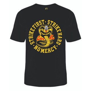 ใหม่ เสื้อยืดลําลอง แขนสั้น ลาย Cobra Kai หรือ Vest Karate Kid Icon แฟชั่นฤดูร้อน สไตล์ฮิปฮอป สําหรับผู้ชาย 100%_04