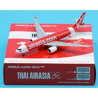 Xx4211 โมเดลเครื่องบิน JC Wings 1:400 Thai Airasia Airbus A330-900NEO Reg:HS-XJB