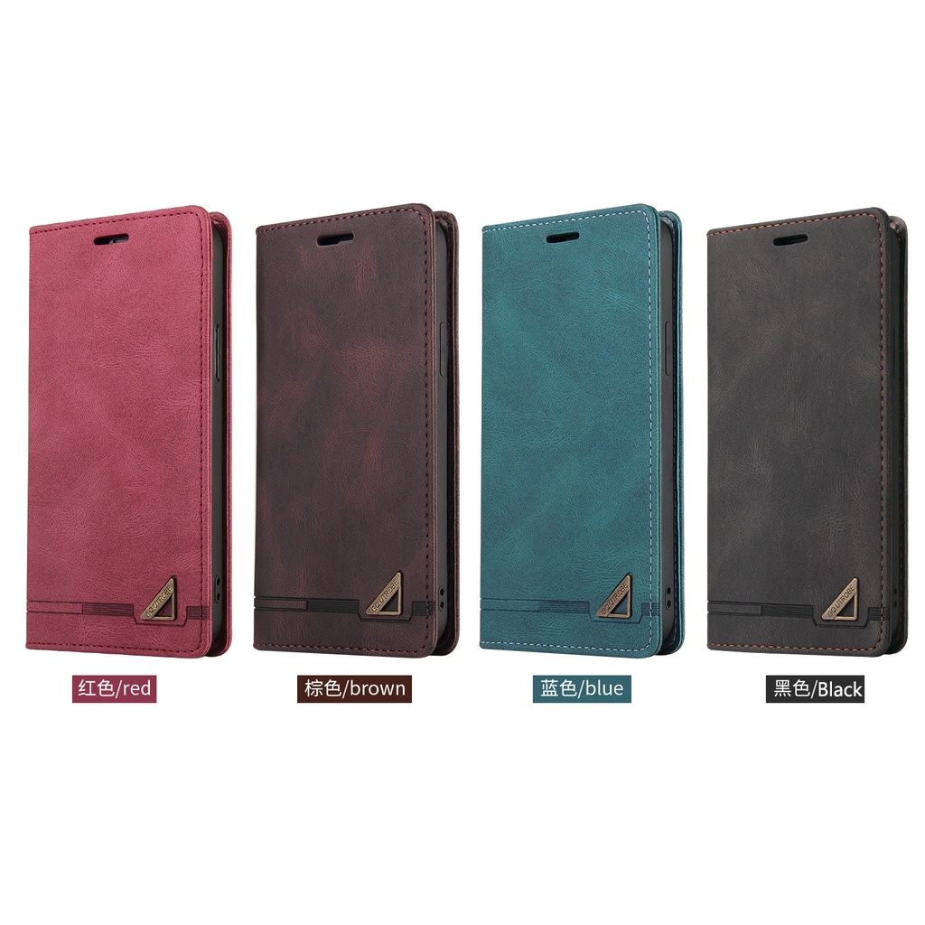เคสฝาพับ เคสเปิดปิด Case for Sony Xperia 1 VII 10 VI 2024 V IV 1 II 5 III 2 3 4 5 6 7 5G โทรศัพท์หนัง TPU นิ่ม ฝาพับแม่เหล็ก พร้อมช่องใส่บัตร สไตล์เรโทร สําหรับ Metal Logo Leather Case Flip Cover Magnetic Wallet ฝาพับหนัง YG008 ราคา ถูกที่สุด ดีลบีเคเค แกลเลอรีภาพที่ 9