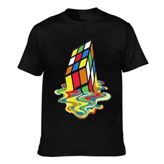 ju Melting Rubiks Cube Melted Rubics Cube Shirt Men Clothing MenS T-Shirt T-Shirt Men Top_02