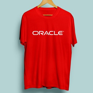 Oracle เสื้อยืด แขนสั้น ผ้าฝ้าย พิมพ์ลายโลโก้โปรแกรมเมอร์ IT_02