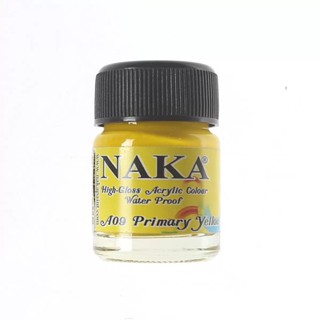 HOMEHAP NAKA สีอะคริลิค 15 มล. สีเหลือง สีอะคริลิค สี สีน้ำ