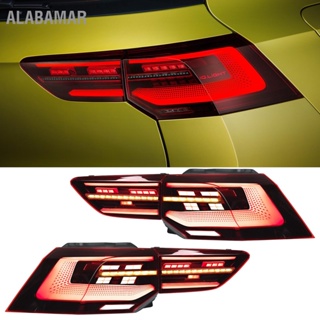 ALABAMAR ชุดประกอบไฟท้าย LED มัลติฟังก์ชั่นเปลี่ยนไฟเลี้ยวแบบไดนามิกสำหรับ Mk8 Standard 2021+