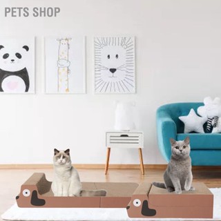 Pets Shop Cat Scratch Pad พับหนาความเครียดบรรเทา Corrugated Scratcher Mat สำหรับลูกแมวลูกสุนัข