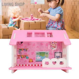 Living Shop ชุดบ้านตุ๊กตา ขนาดเล็ก สเกล 1:12 สําหรับเด็ก