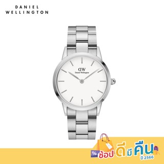 Daniel Wellington นาฬิกาข้อมือ Iconic Link S White 36มม สีเงิน