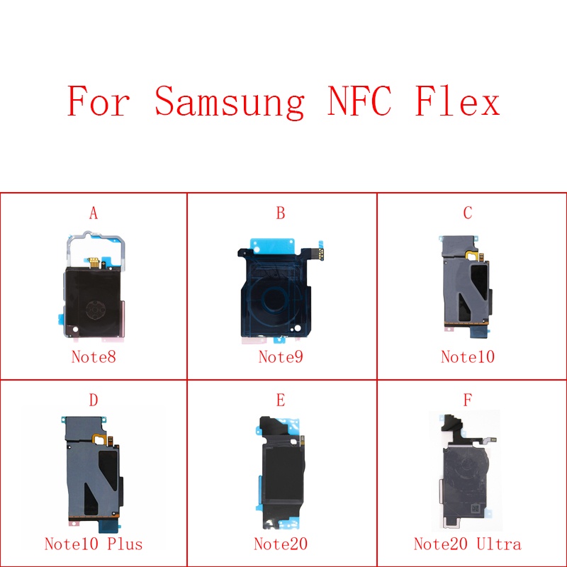ชิปชาร์จไร้สาย โมดูลเสาอากาศ NFC สายเคเบิลอ่อน สําหรับ Samsung Note 8 9 10 Plus 20 Ultra 5G Note20 Note10 Note9 Note8