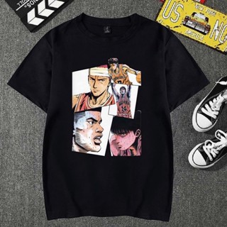 2021 Japanese Fashion Anime Slam Dunk T-shirt Streetwear Sport for Men Women Summer Hip Hop Short Sleeve_09