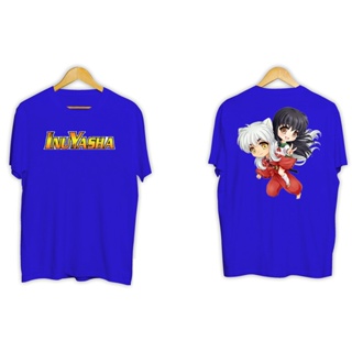 【Hot sale】۩New Customized Print T-shirt Cotton For Men And Women Inuyasha_01