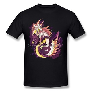 Tamamitsune T-Shirt Men Birthday Gifts Funny Tees O Neck 100% Cotton Monster Hunter Felyne_03