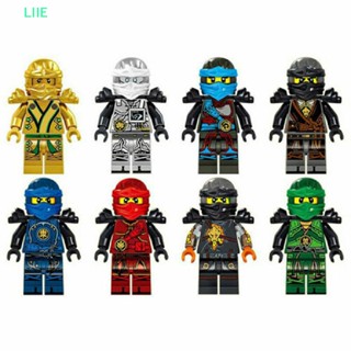 Li 8Stk Ninjago ชุดฟิกเกอร์รถมอเตอร์ไซค์ นินจา บล็อกฟิกเกอร์ ขนาดเล็ก ของเล่น เหมาะกับเลโก้ IE