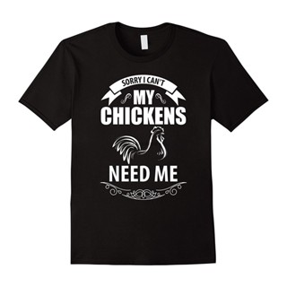 Hot Sale Sorry I CanT My Chickens Need Me Gift MenS T-Shirts_02