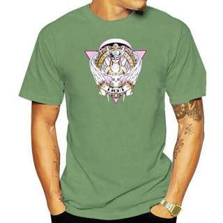 Light Gatomon Angewomon Digimon Mens T-shirt Cartoon Print Short Sleeve T Shirt Free Shipping_07