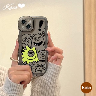 เคสโทรศัพท์มือถือ Tpu แบบนิ่ม ลายการ์ตูนมอนสเตอร์ สําหรับ Samsung A14 A04s A04 A04E A03s A12 A51 A03 A23 A50 A50s A32 A13 A52s A02s A30s A31 A22 A11 A53 A21s A33 A20 A52