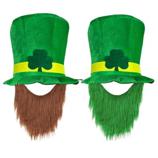 ✿ เซนต์ หมวก ลาย Patricks Day Chunky Saint Patrick ของขวัญสําหรับสุภาพสตรี