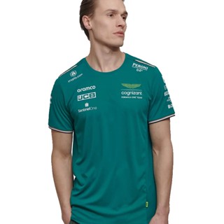 ใหม่ เสื้อยืดแขนสั้น แบบแห้งเร็ว F1 สําหรับเด็กผู้ชาย 2023