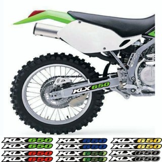 สติกเกอร์สะท้อนแสง สําหรับติดตกแต่งถังน้ํามันรถจักรยานยนต์ KAWASAKI KLX650 KLX 650R 1993-1996