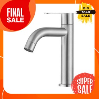 ก๊อกอ่างล้างหน้าน้ำเย็น สเตนเลส HANG รุ่น BF-166Stainless steel cold water basin faucet HANG model BF-166