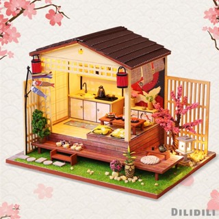 [ จิ๊กซอว์ไม้ รูปบ้านตุ๊กตา 3D พร้อมไฟ และเฟอร์นิเจอร์ DIY อุปกรณ์เสริม สําหรับของขวัญวาเลนไทน์