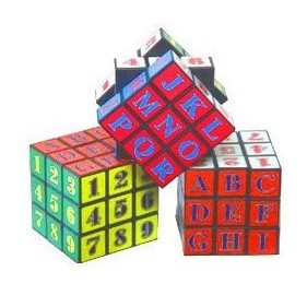 JB7 ส่งจากไทย🇹🇭 Rubik รูบิค 3x3 รูบิคตัวเลข ขนาด 5.5 ซม. รูบิคภาษาอังกฤษ  rubiks cube รูบิคตัวอักษร Magic Cube