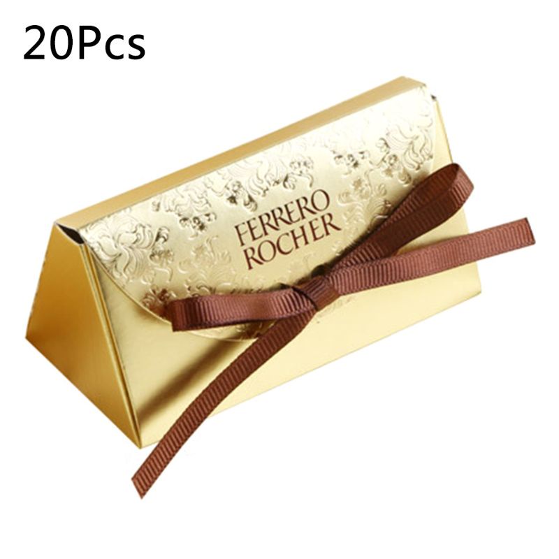 WIN 20 ชิ้นชุด Ferrero Rocher Chocolates Box Chocolates Box Fit สําหรับ 2 แคปซูล
