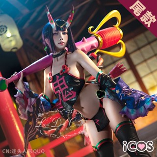 Icos Fate Grand Order Shuten-douji ชุดคอสเพลย์ อนิเมะ Assassin FGO ชุดกิโมโนครบชุด สําหรับผู้หญิง