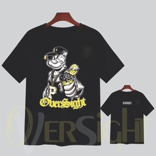 เสื้อยืดลําลอง ผ้าฝ้าย แขนสั้น พิมพ์ลาย DISTRO OVERSIZE POPEYE COMBED 24S สําหรับผู้ชาย ผู้หญิง_02