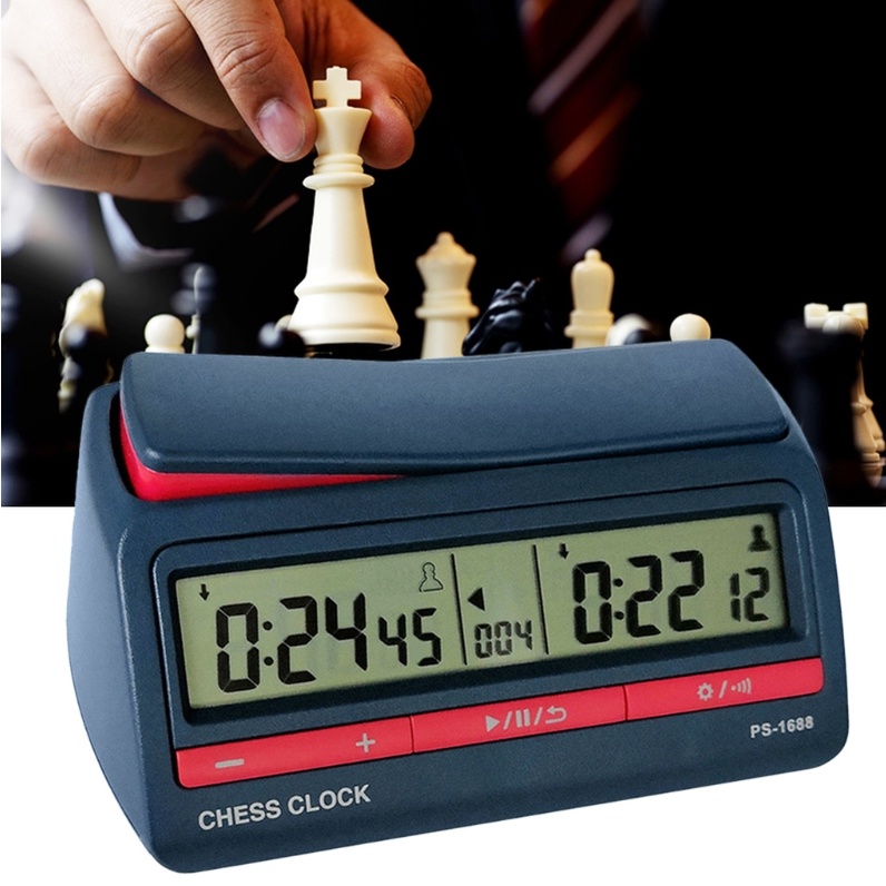 Professional Advanced Chess Digital Timer Chess Clock นับขึ้นลงเกมกระดานนาฬิกา