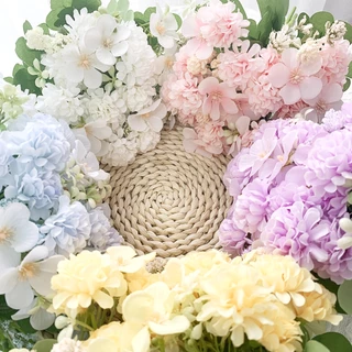 Dualswish Mini Bulbous Chrysanthemum Flower Ball Silk สําหรับตกแต่งงานแต่งงานเจ้าสาว Flores ตกแต่งบ้านจําลอง Flow