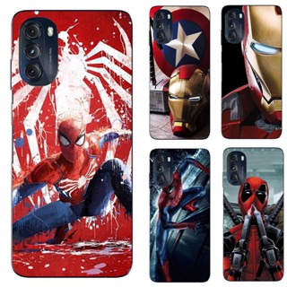 เคสโทรศัพท์ซิลิโคน TPU แบบนิ่ม ลายซุปเปอร์ฮีโร่ Marvel สําหรับ Motorola Moto G 5G 2022